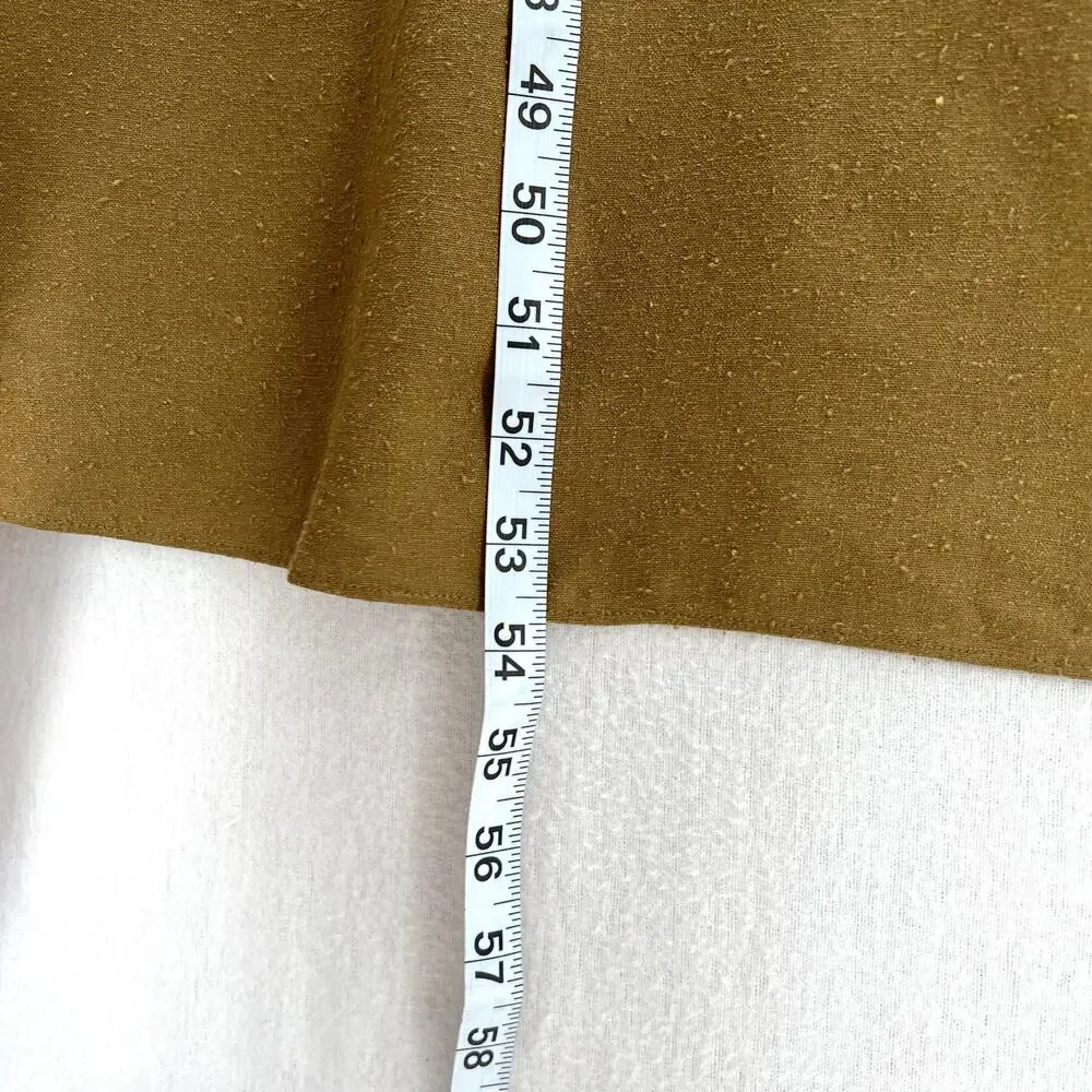 JENNI KAYNE Riviera Slip Dress Womens XXL Safari Green Raw Silk V-neck Maxi NEW - Picture 15 of 16